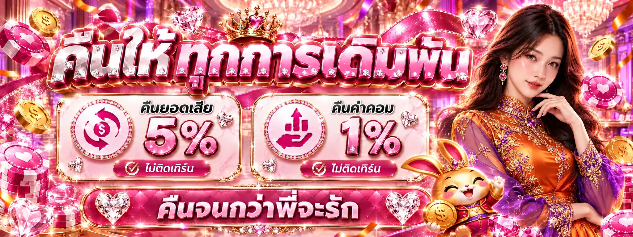 ข้อมูลคืนยอดเสียและคืนค่าคอมสำหรับผู้ใช้ OKD999
